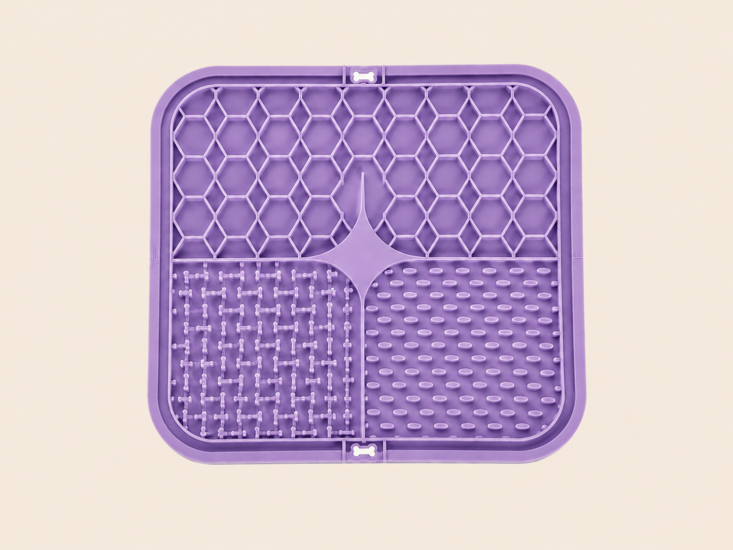 Tapis de léchage pour chien – 4 textures