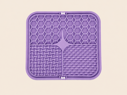 Tapis de léchage pour chien – 4 textures