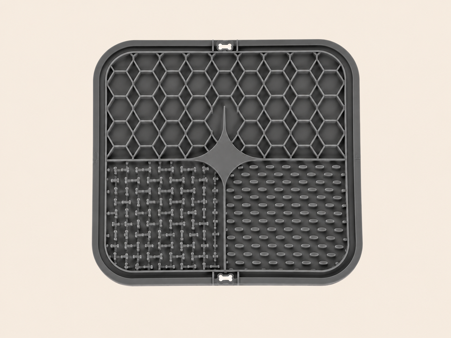 Tapis de léchage pour chien – 4 textures