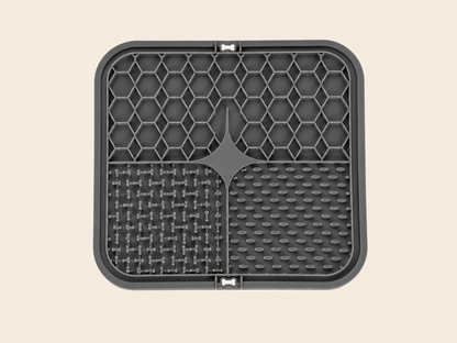 Tapis de léchage pour chien – 4 textures