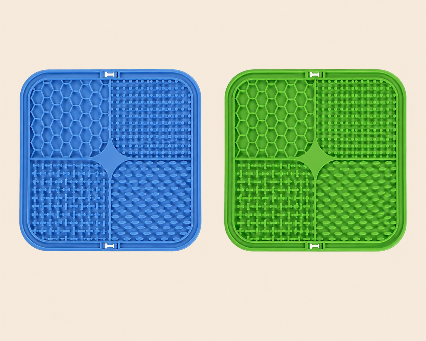 Tapis de léchage pour chien – 4 textures