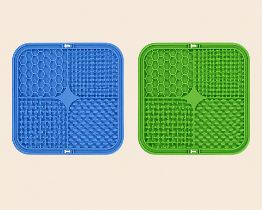 Tapis de léchage pour chien – 4 textures